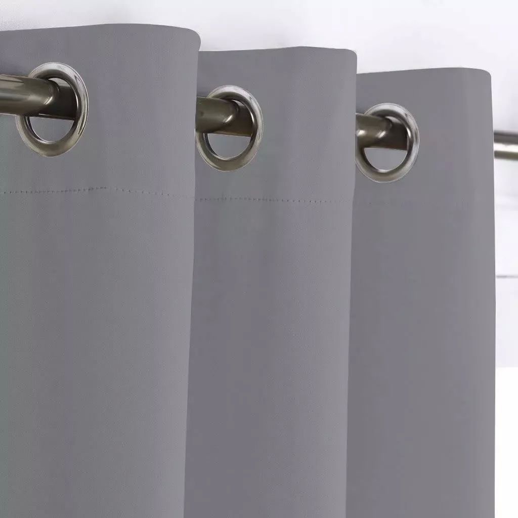 Cortinas Blackout Bloqueadoras de Luz 2 Paneles 137.5 cm x 215 cm Varios Colores