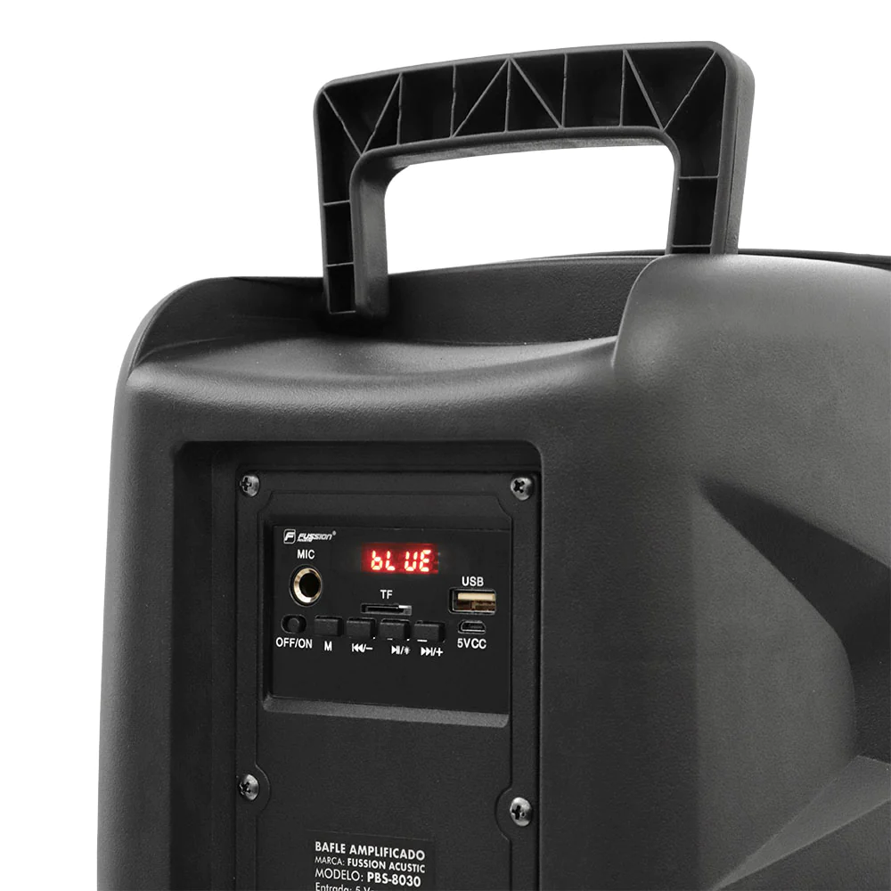 Bafle Amplificado Fussion Pbs-8030 8 Pul 15000 W Mirofono