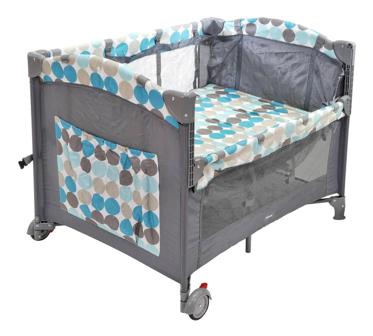 Cuna Corral Prinsel 6052 Baby Colecho Gris END10**