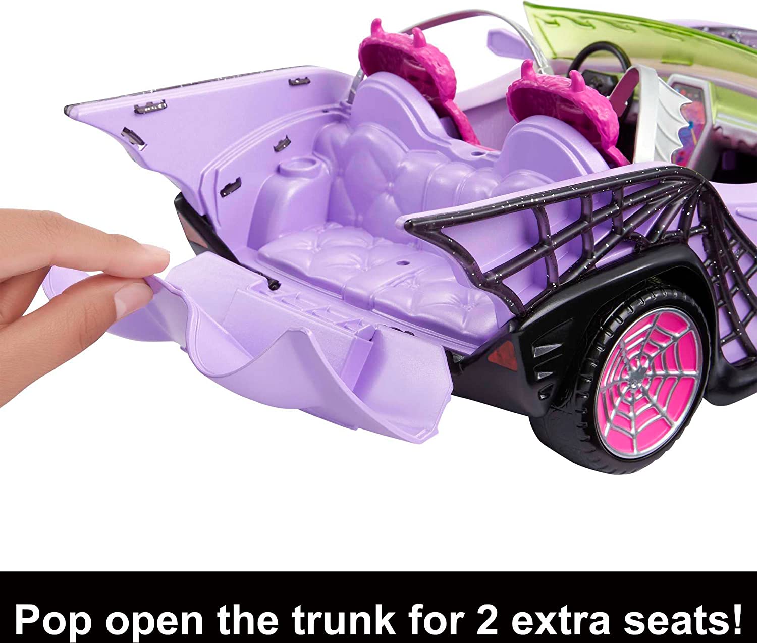 Monster High Ghoul Mobile Coche de juguete