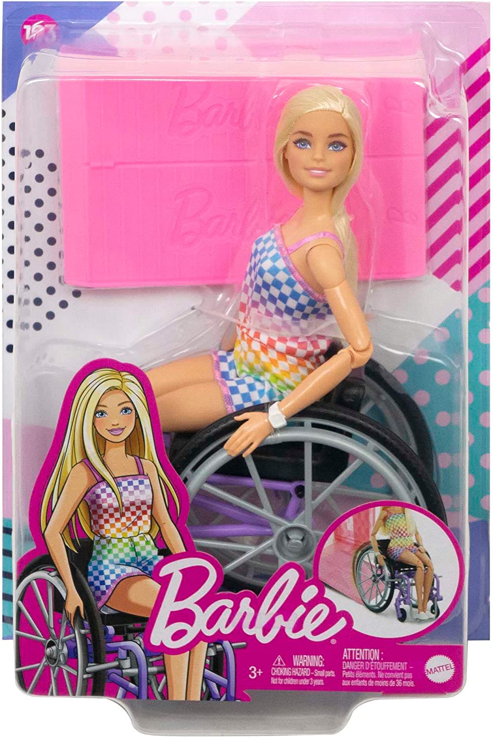 Barbie Fashionista Muñeca en Silla de ruedas 193