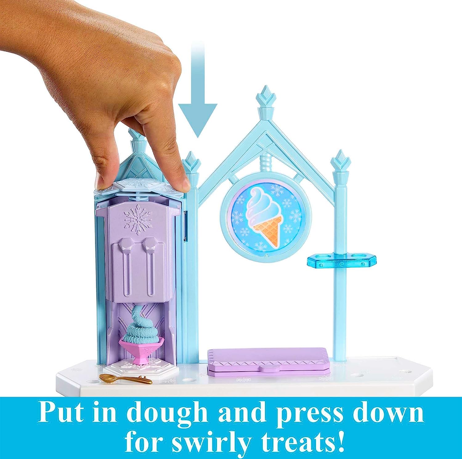 Disney Frozen Set de Juego Carrito de Helados de Elsa y Olaf