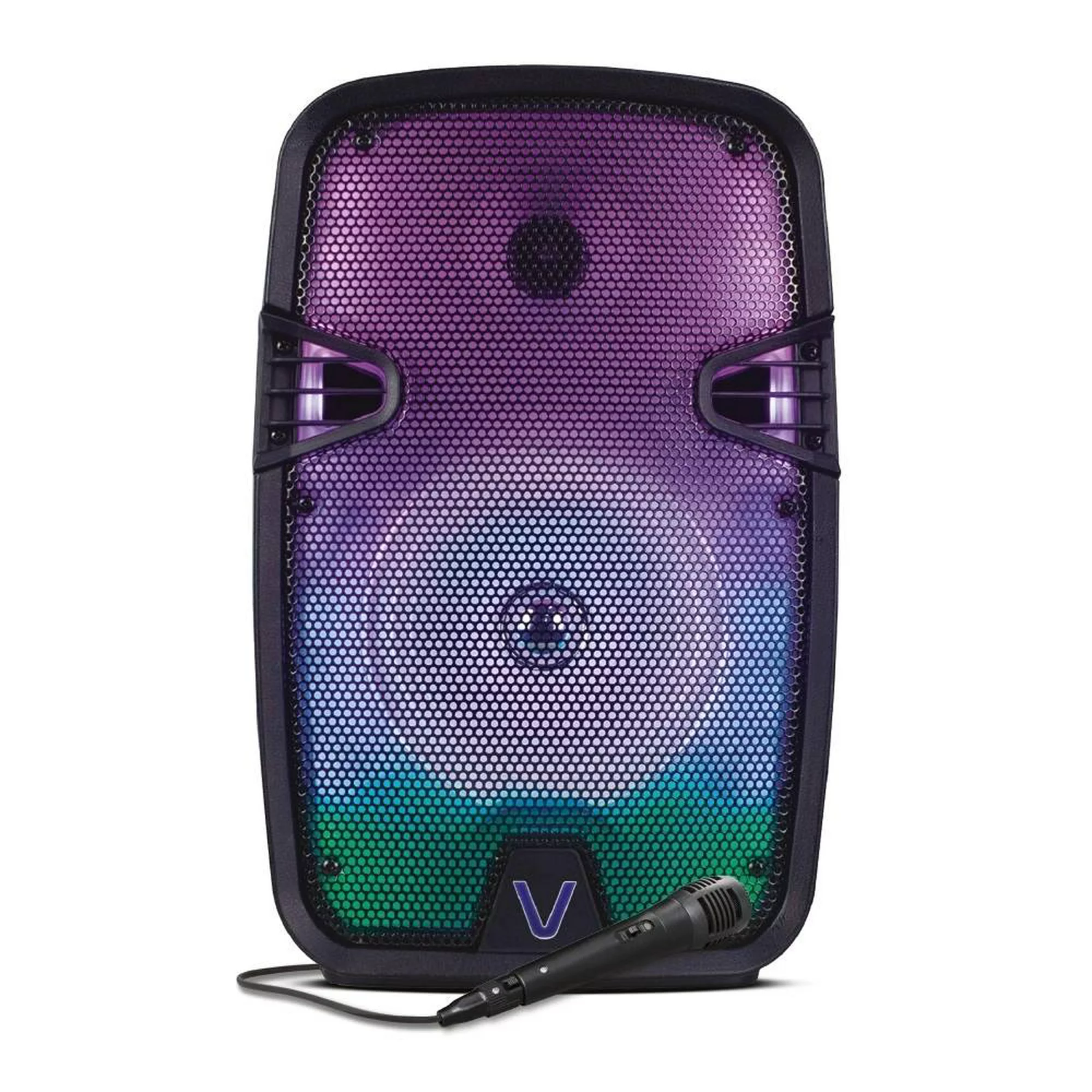 Bocina Atvio Atv-047 Con Bluetooth Negra, 8 PuLG, Recargble