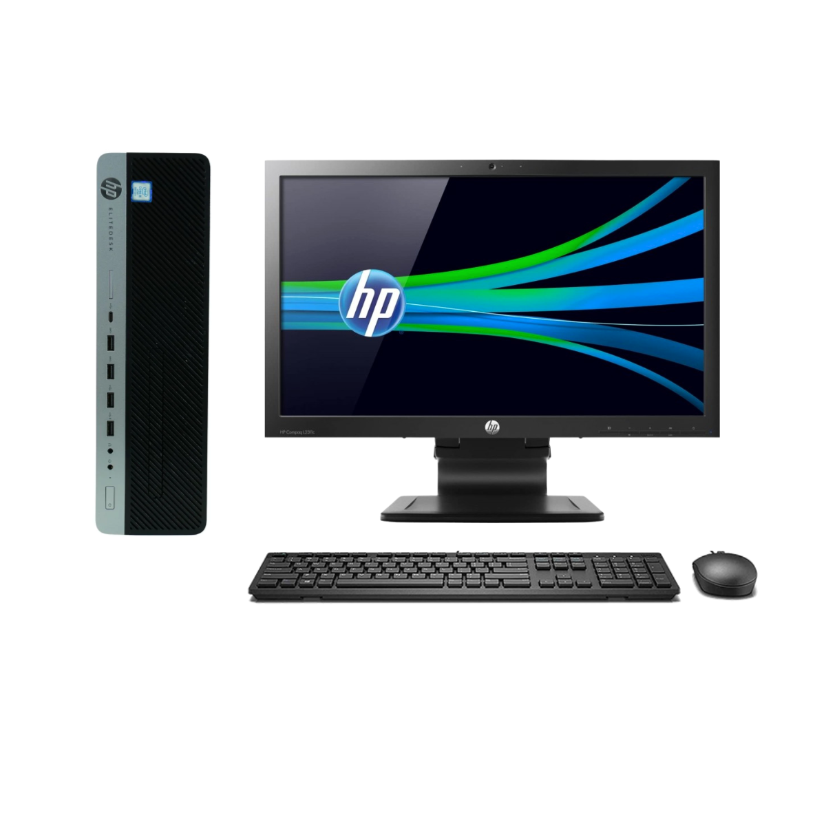 HP ELITEDESK 800 G4 CORE I5 8VA SFF 16 RAM/480 SSD/MONITOR DE 22¨ (REACONDICIONADO GRADO A)
