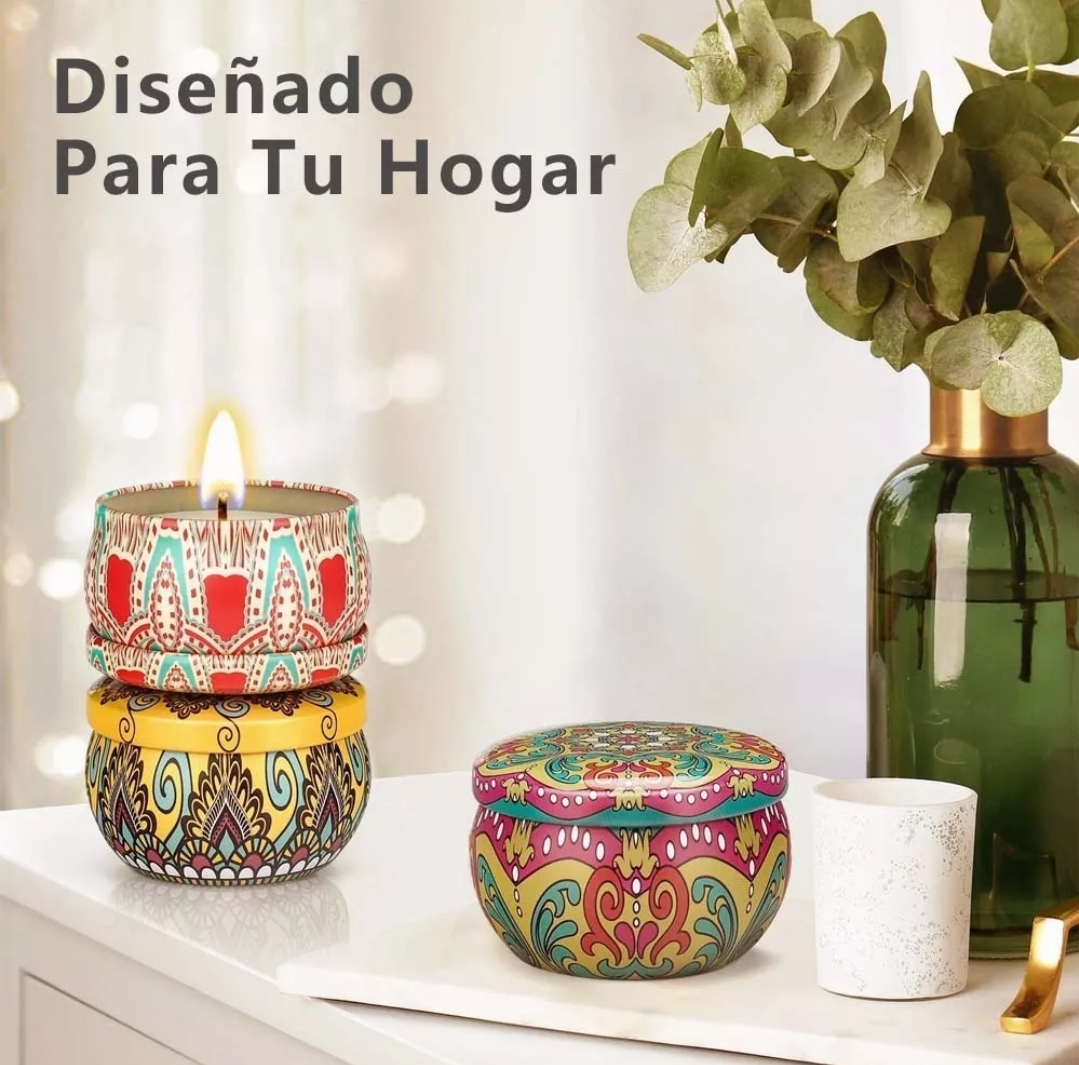 Vela De Aromaterapia Con Pétalos De Cera De Soja, 12 Piezas