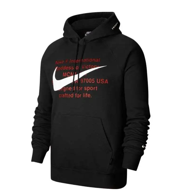 Sportswear Swoosh Hoodie Black