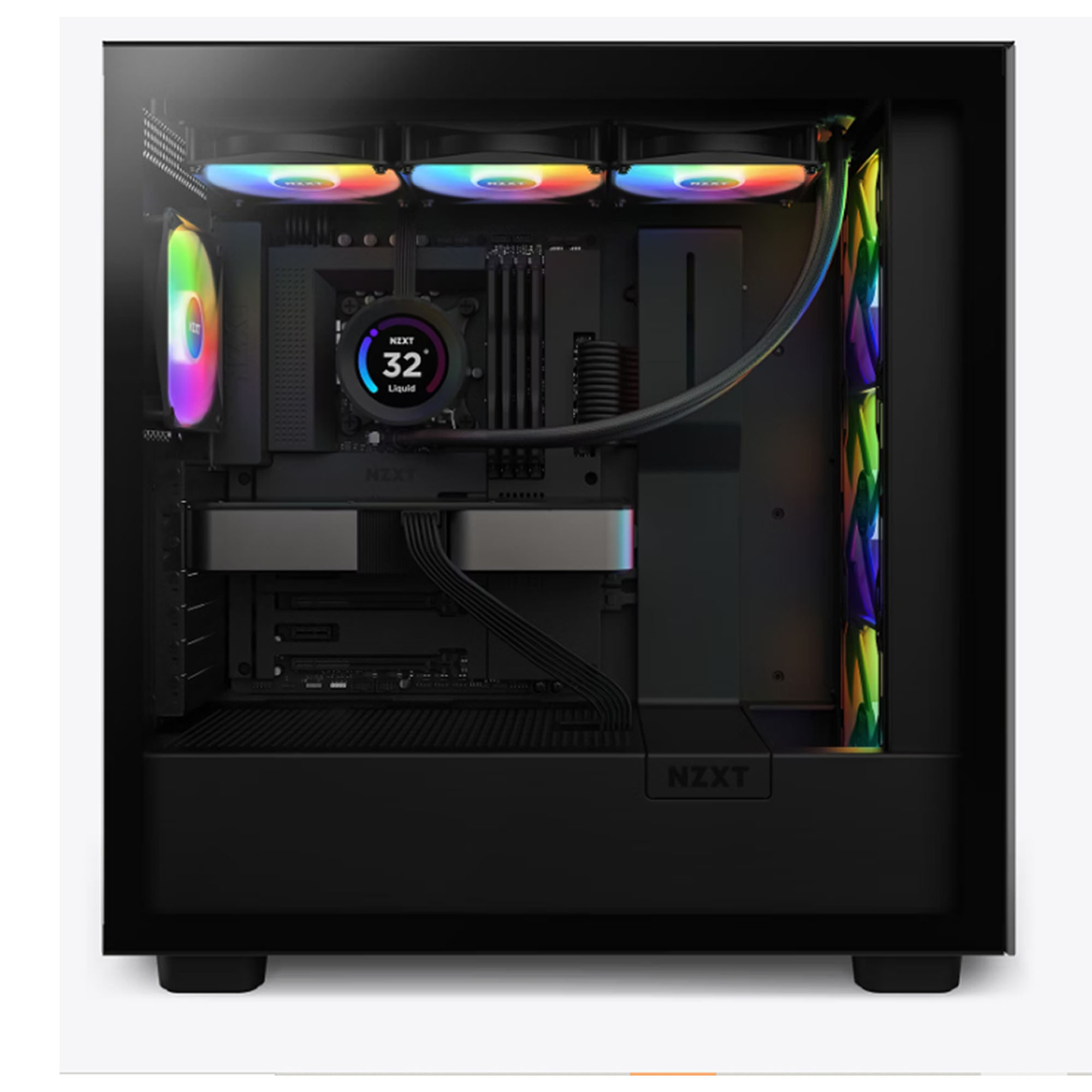 Enfriamiento Liquido NZXT KRAKEN 360 Elite 1800RPM 3x 120mm RGB Negro