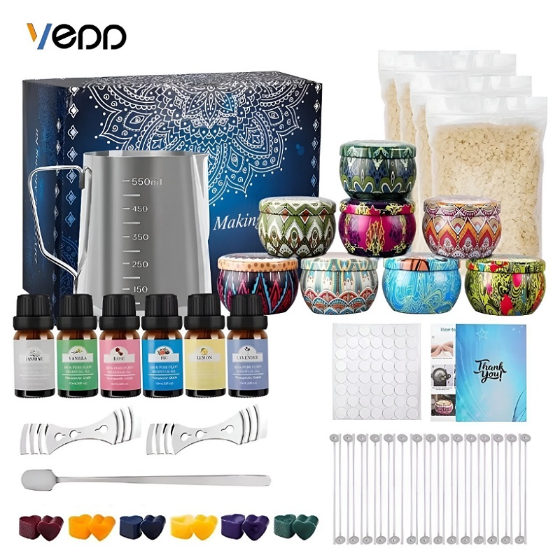 Kit Fabricación Velas Aromáticas Vedd De Bricolaje Diy