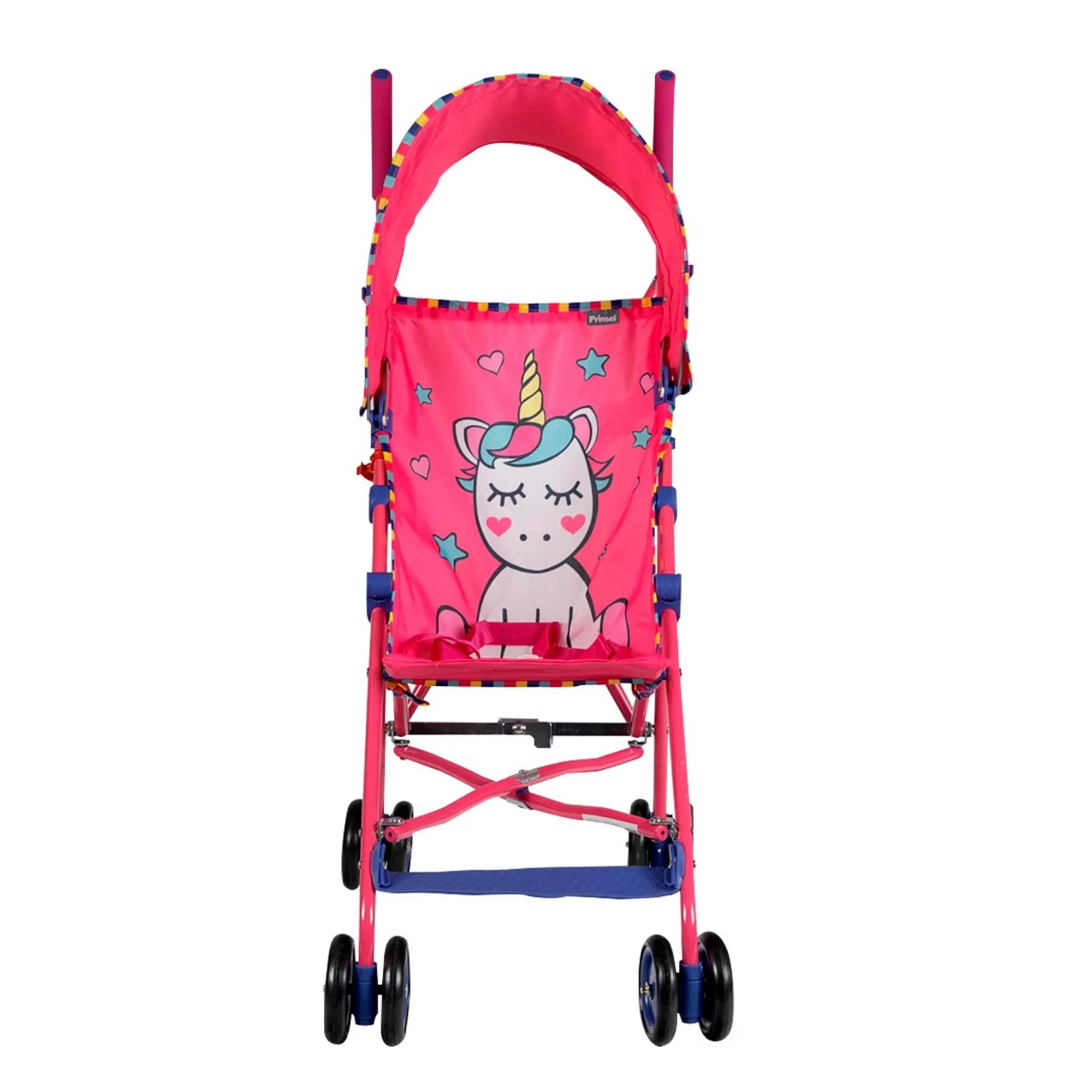 CARRIOLA DE BASTÓN PRINSEL 5227 U PLAY UNICORNIO ROSA END4**