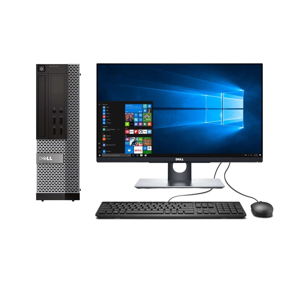DELL OPTIPLEX 7020 CORE I5 4TA SFF 8 RAM/240 SSD/MONITOR DE 22¨ (REACONDICIONADO GRADO A)
