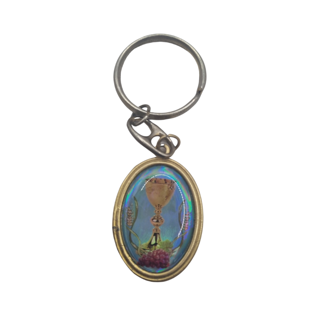 Llavero De Jesús, Llavero Doble Vista Primera Comunión