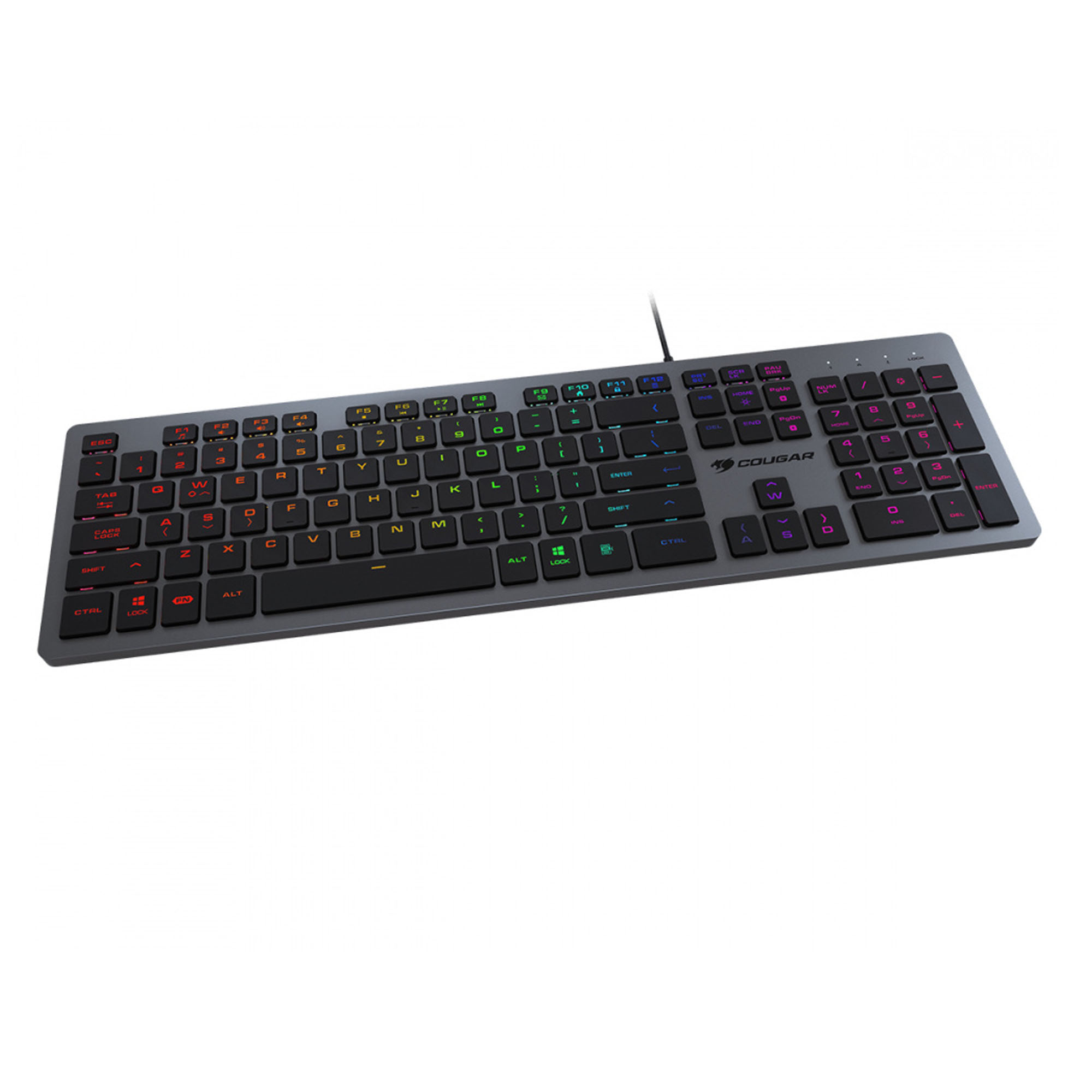 Teclado Gamer Cougar Vantar AX Alámbrico RGB Negro Inglés