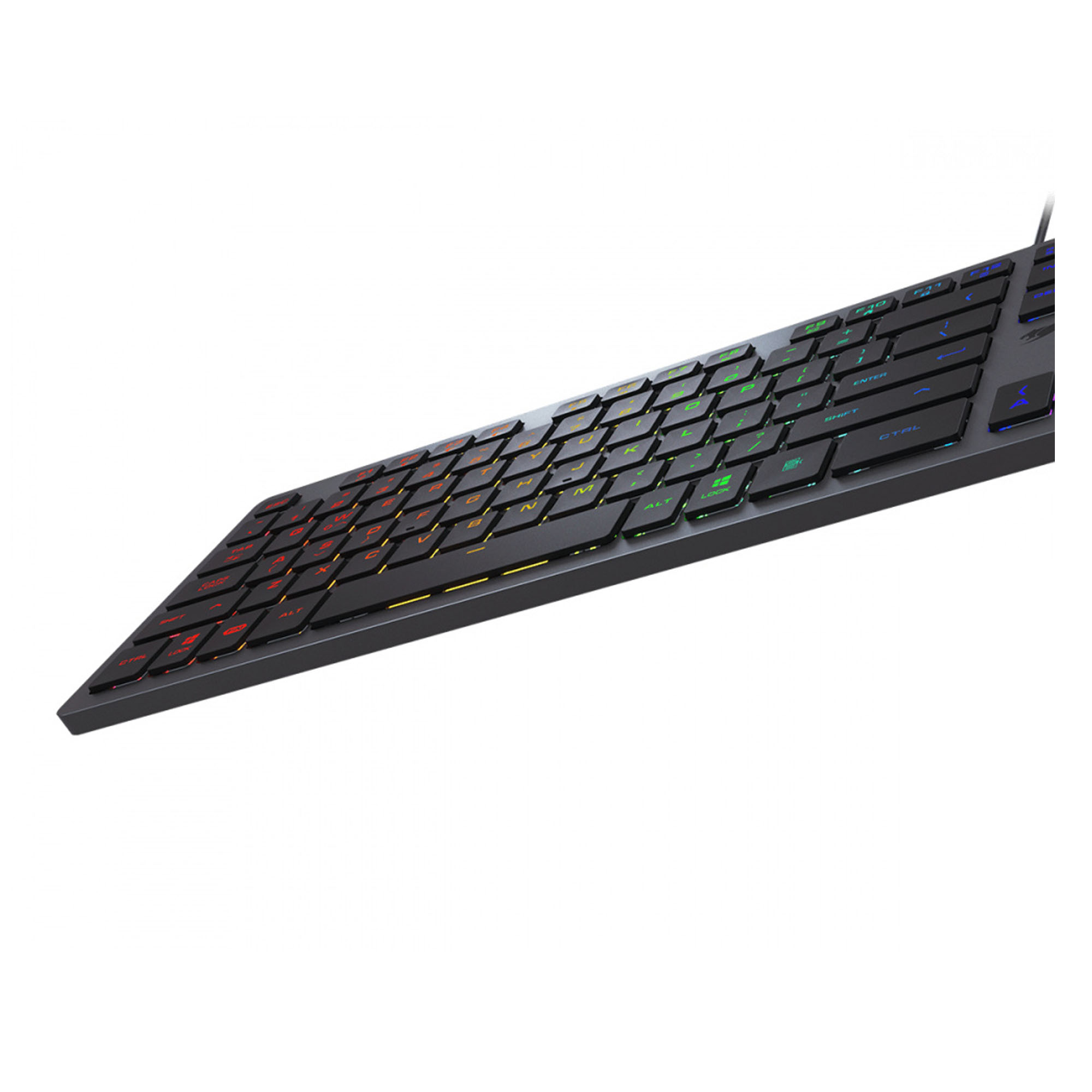 Teclado Gamer Cougar Vantar AX Alámbrico RGB Negro Inglés
