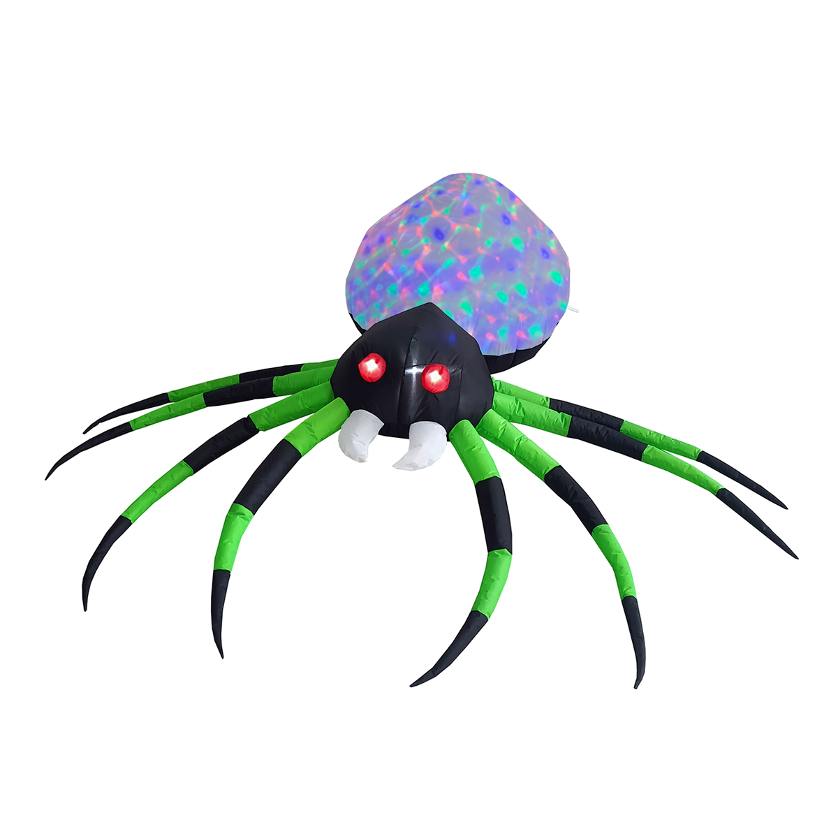 Inflable de Halloween Araña spider para exteriores multiled - 2.2m
