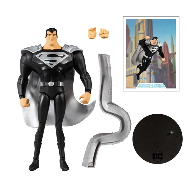 McFarlane Toys Dc Multiverse Superman (black suit variant) the animated series