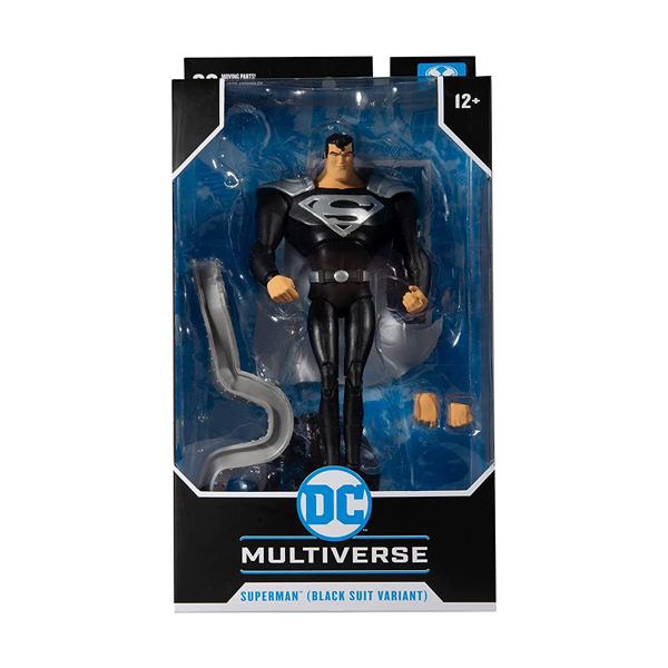 McFarlane Toys Dc Multiverse Superman (black suit variant) the animated series