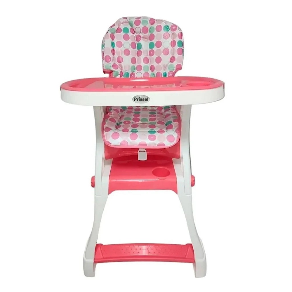 Silla Alta Periquera Prinsel 1056 A Kinder City Circulos Rosa END