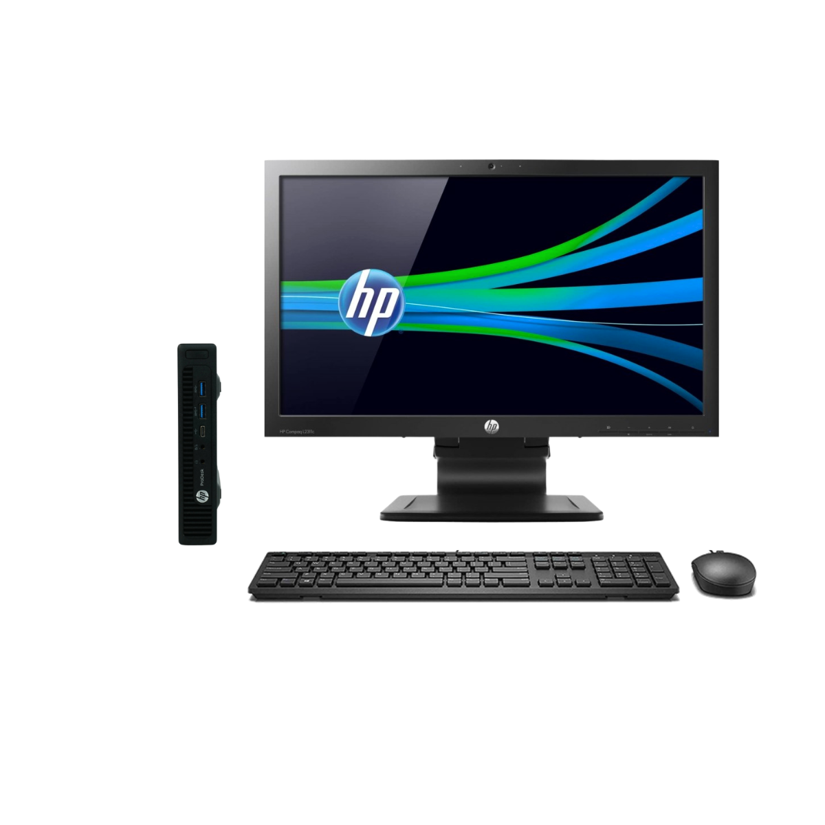 HP PRODESK 600 G2 I5 6TA DESKTOP MINI  8 RAM/240 SSD/MONITOR DE 22¨ (REACONDICIONADO GRADO A)