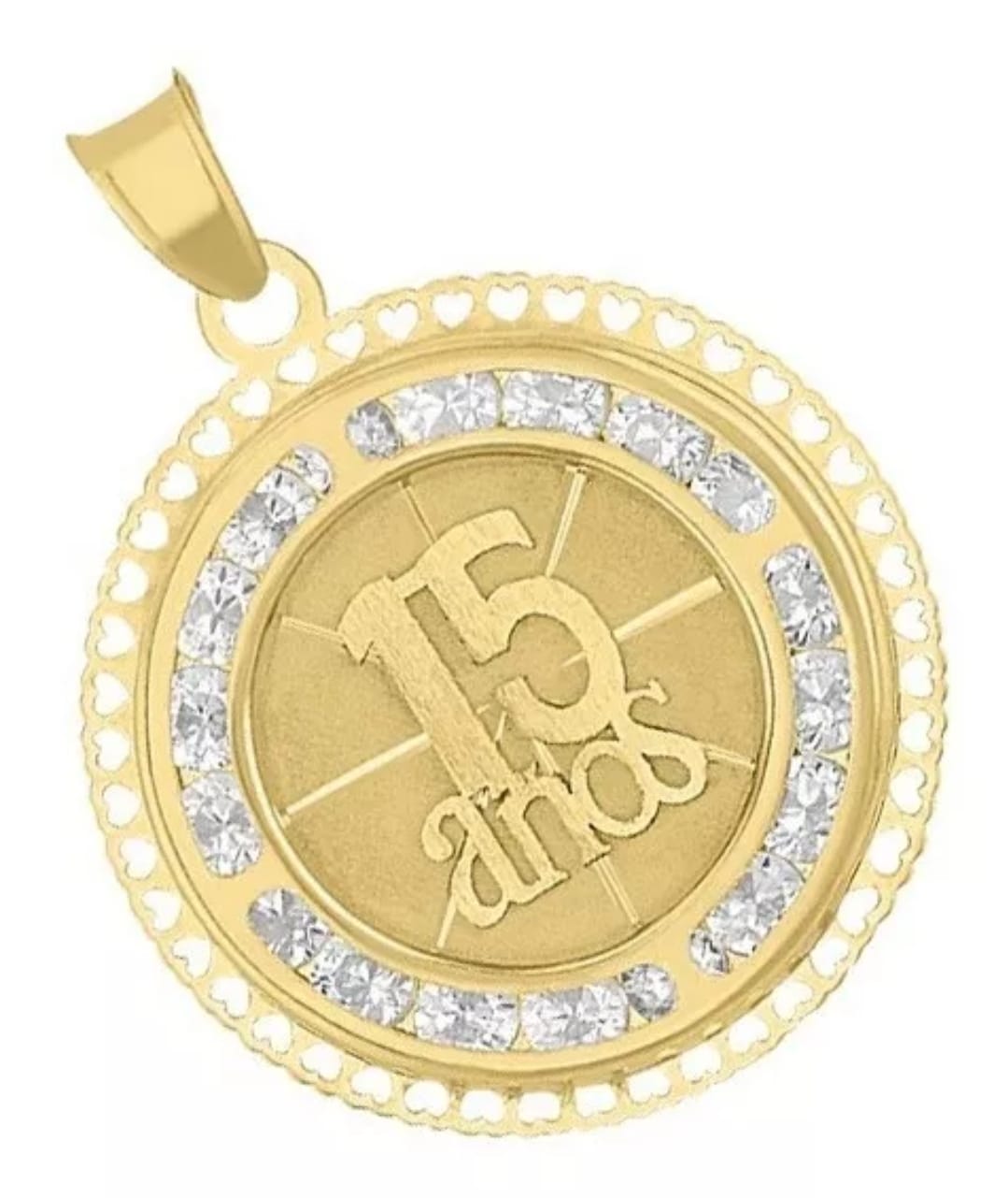 Medalla Xv Años En Oro De 14 K + Obsequio + Envio