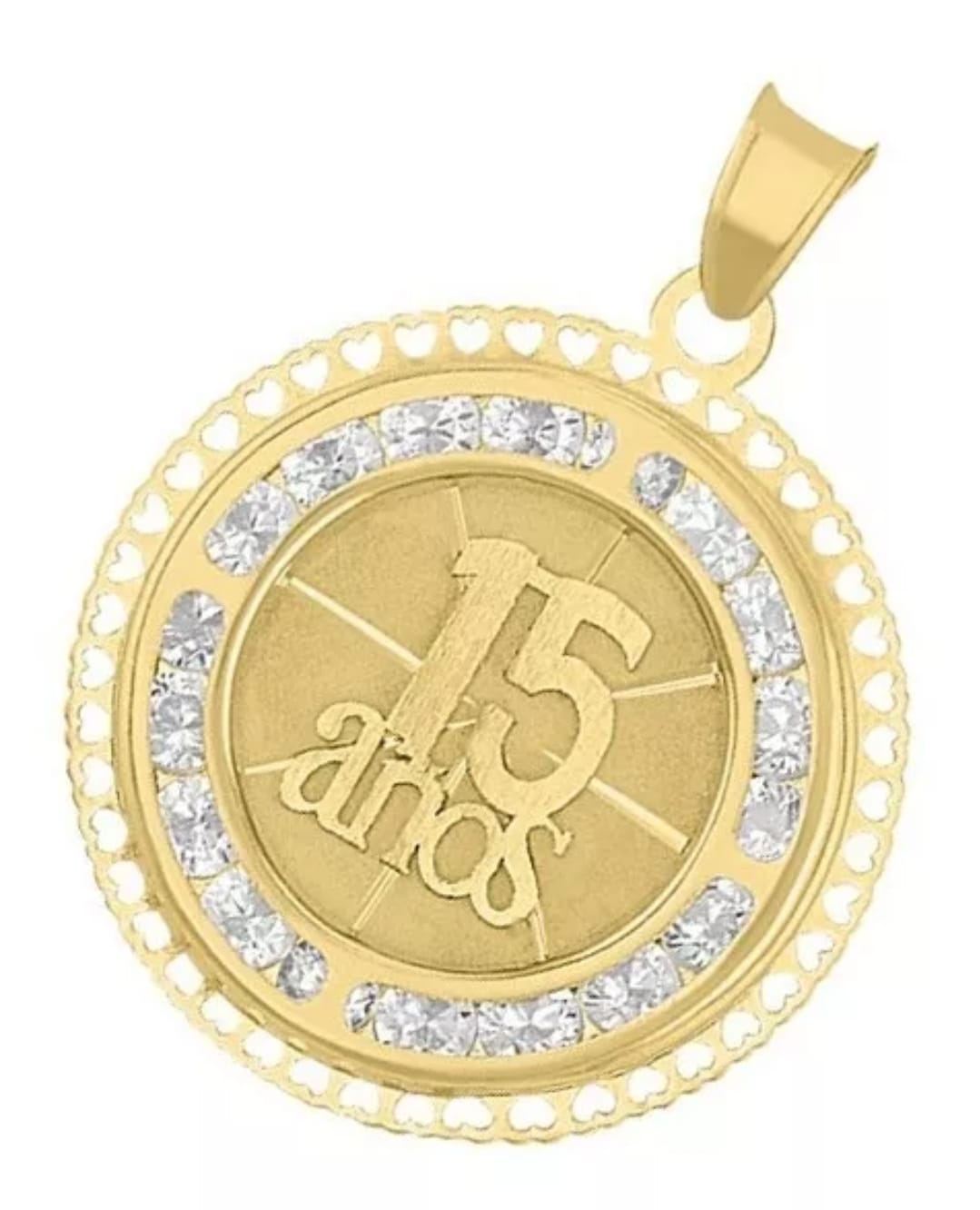 Medalla Xv Años En Oro De 14 K + Obsequio + Envio