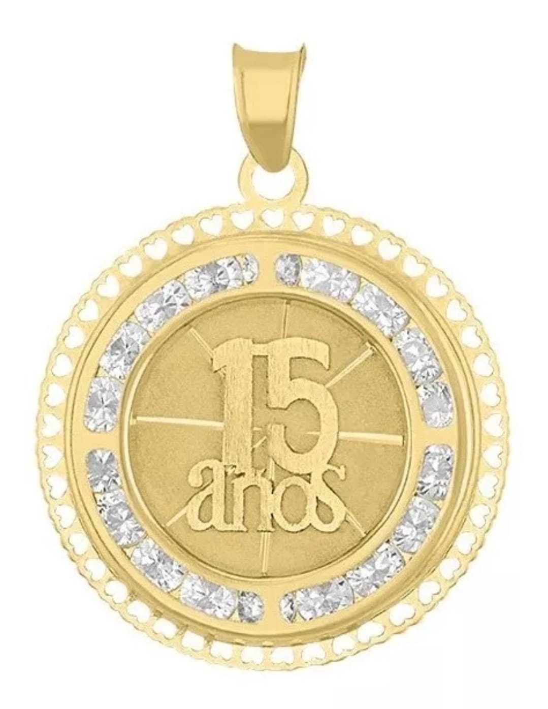 Medalla Xv Años En Oro De 14 K + Obsequio + Envio