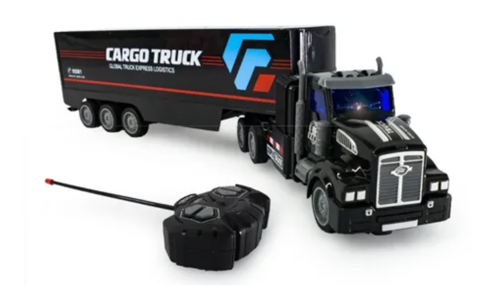 Trailer Control Remoto Radio Control Juguete Escala 1:36.