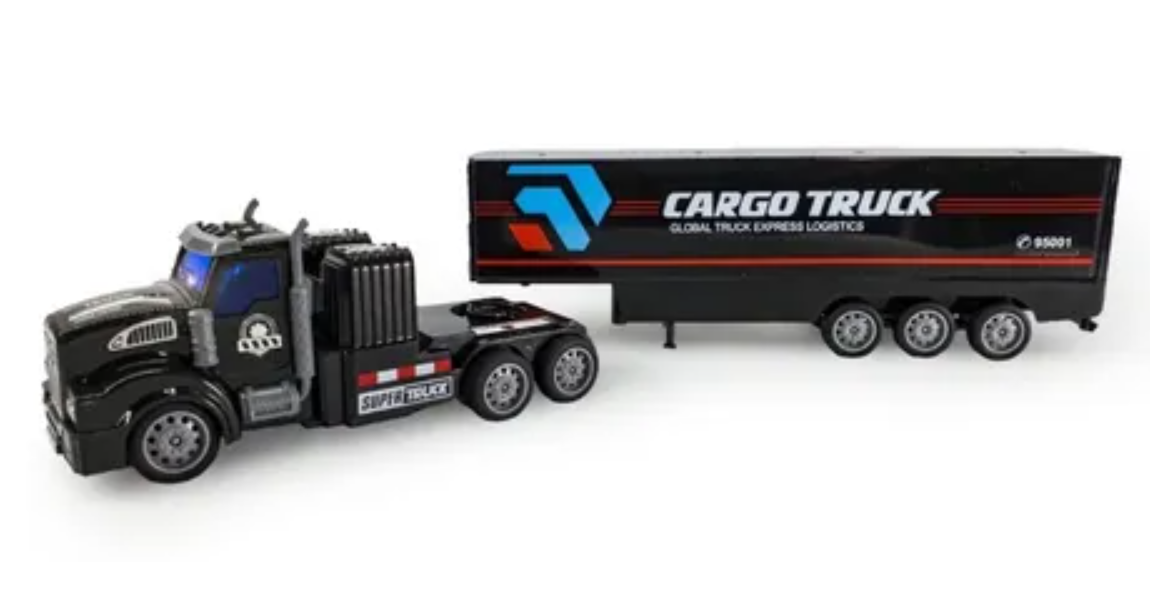 Trailer Control Remoto Radio Control Juguete Escala 1:36.
