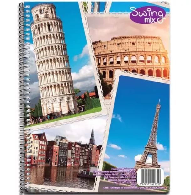 Paquete de 25 Cuadernos Profesional Escolar