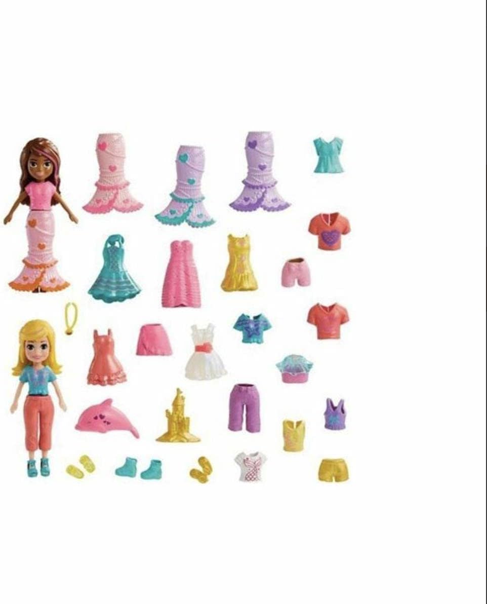 POLLY POCKET PACK DE MODA SIRENA BRILLANTE