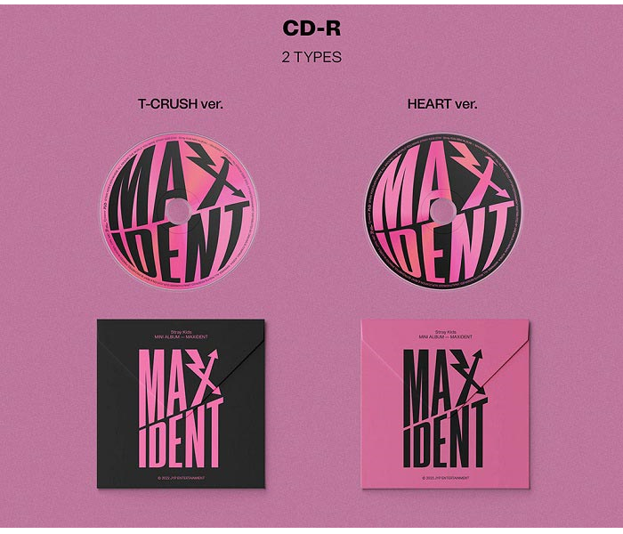 Stray Kids - Maxident (Versión T-Crush) Album kpop