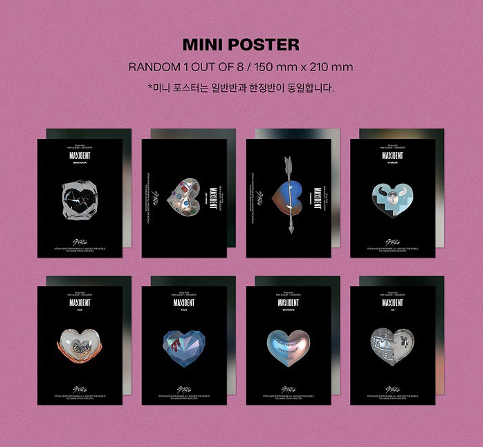 Stray Kids - Maxident (Versión T-Crush) Album kpop