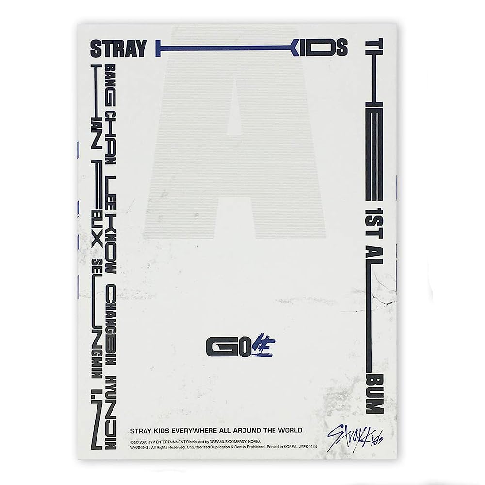 Stray Kids - Go (C Type - Azul) Album Vol. 1 kpop
