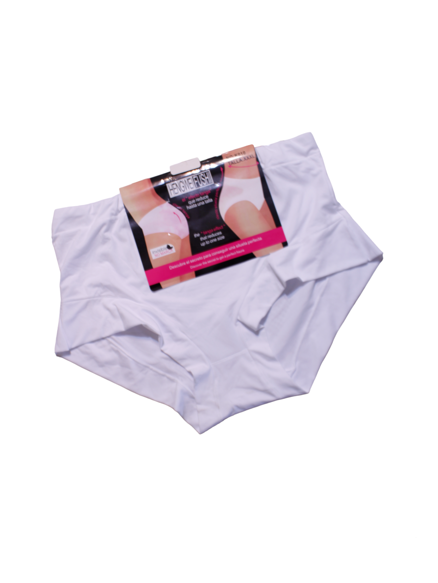 Set 4 Bragas Curvy - HENGWEI FUSHI - Invisibles/Reductoras efecto Tanga - K010 - Para mujer