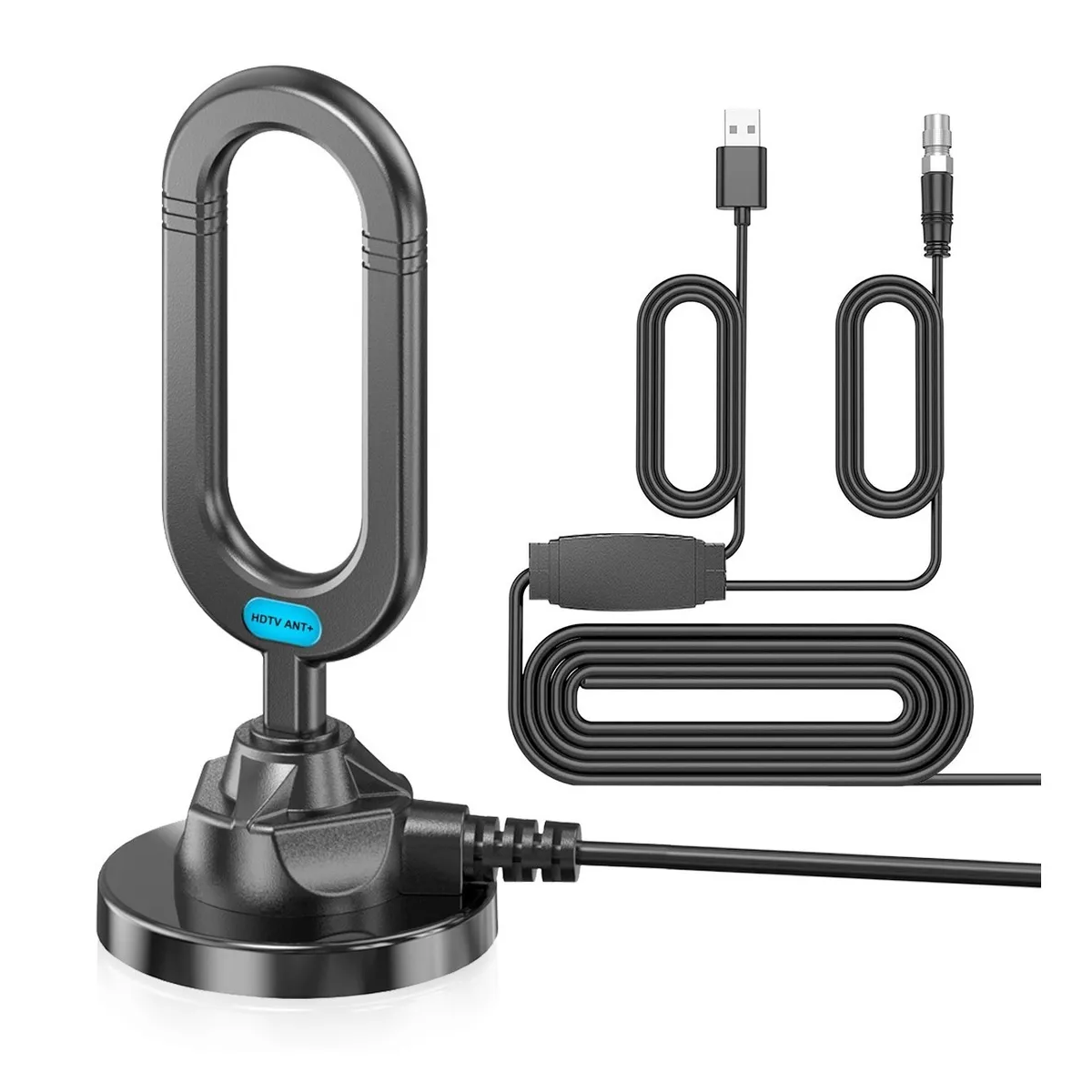 Antena De Tv De Televisión Para Interiores Hdtv 1080p 4k
