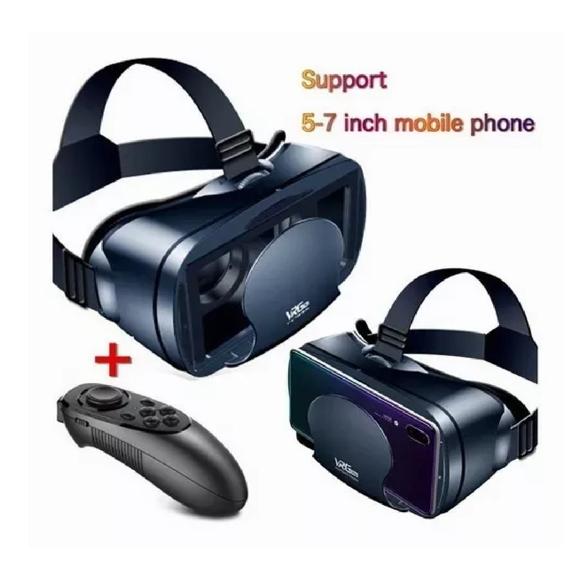 Casco De Realidad Virtual 3d Gafas Vr Con Controladores