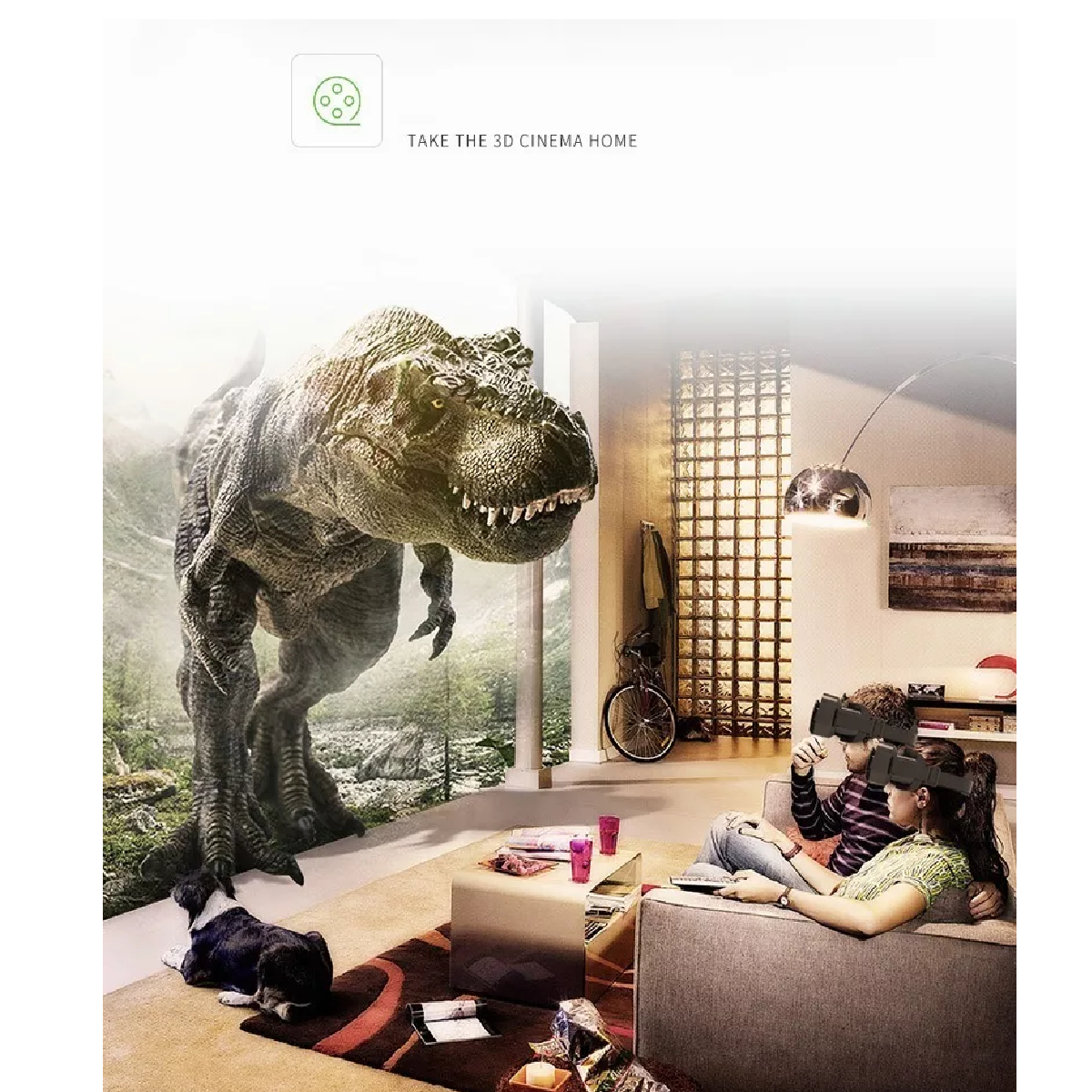 Casco De Realidad Virtual 3d Gafas Vr Con Controladores