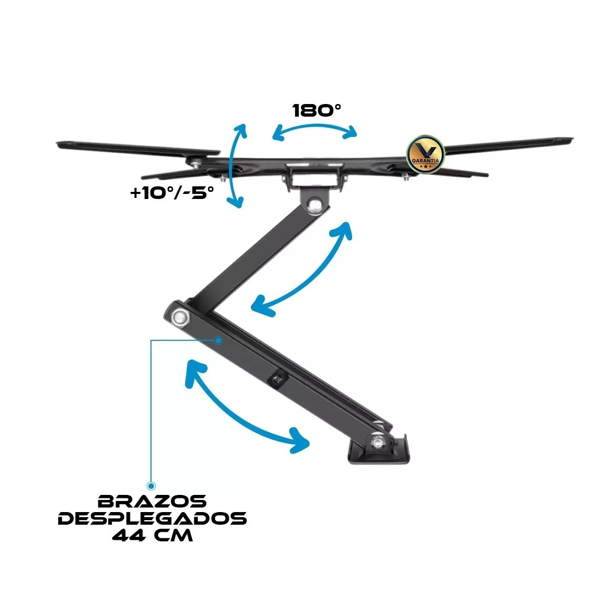 Soporte Base Brazo Para Pantalla Tv Monitor 32-45 Pulgadas