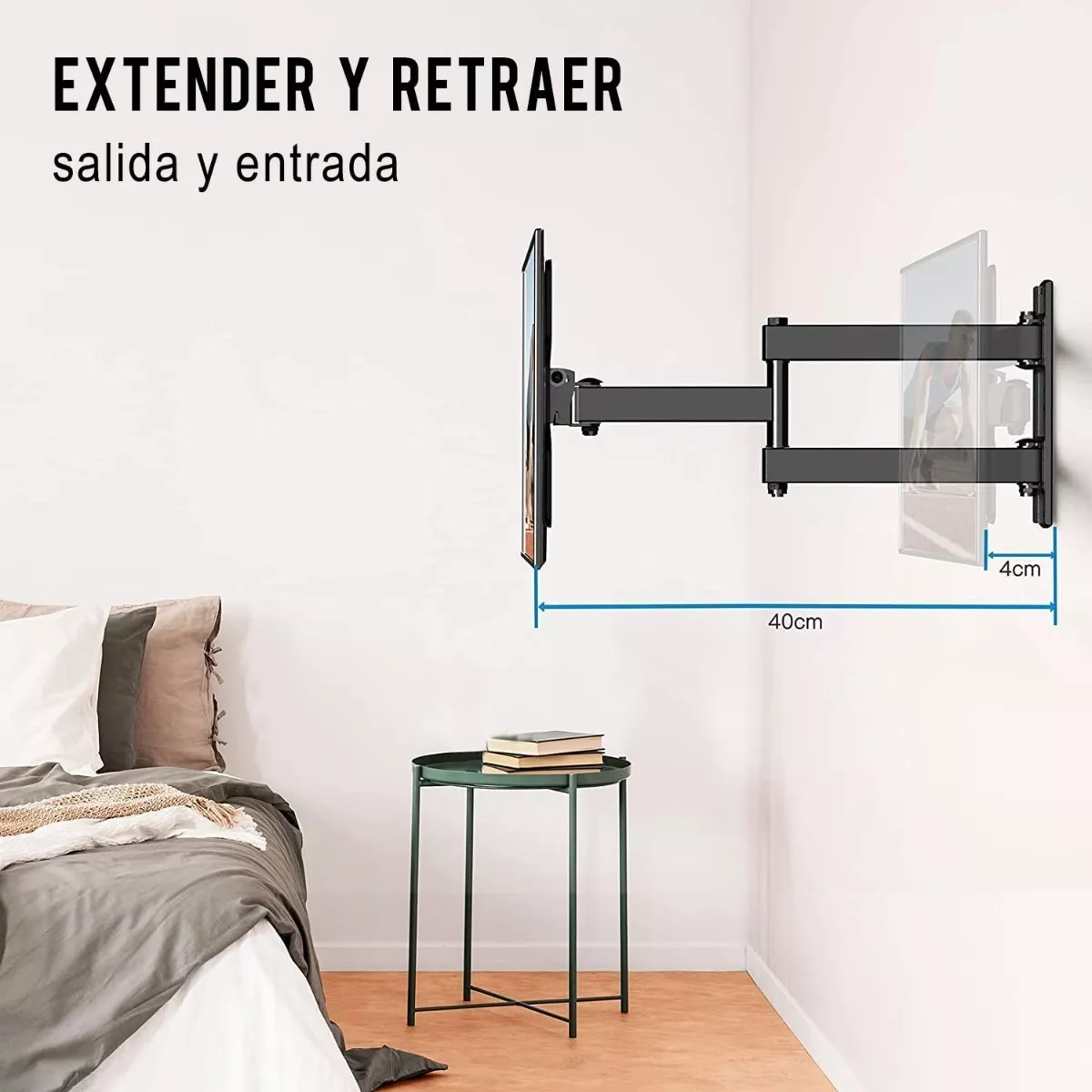 Soporte De Tv Con Movilidad Brazos De 17 A 42