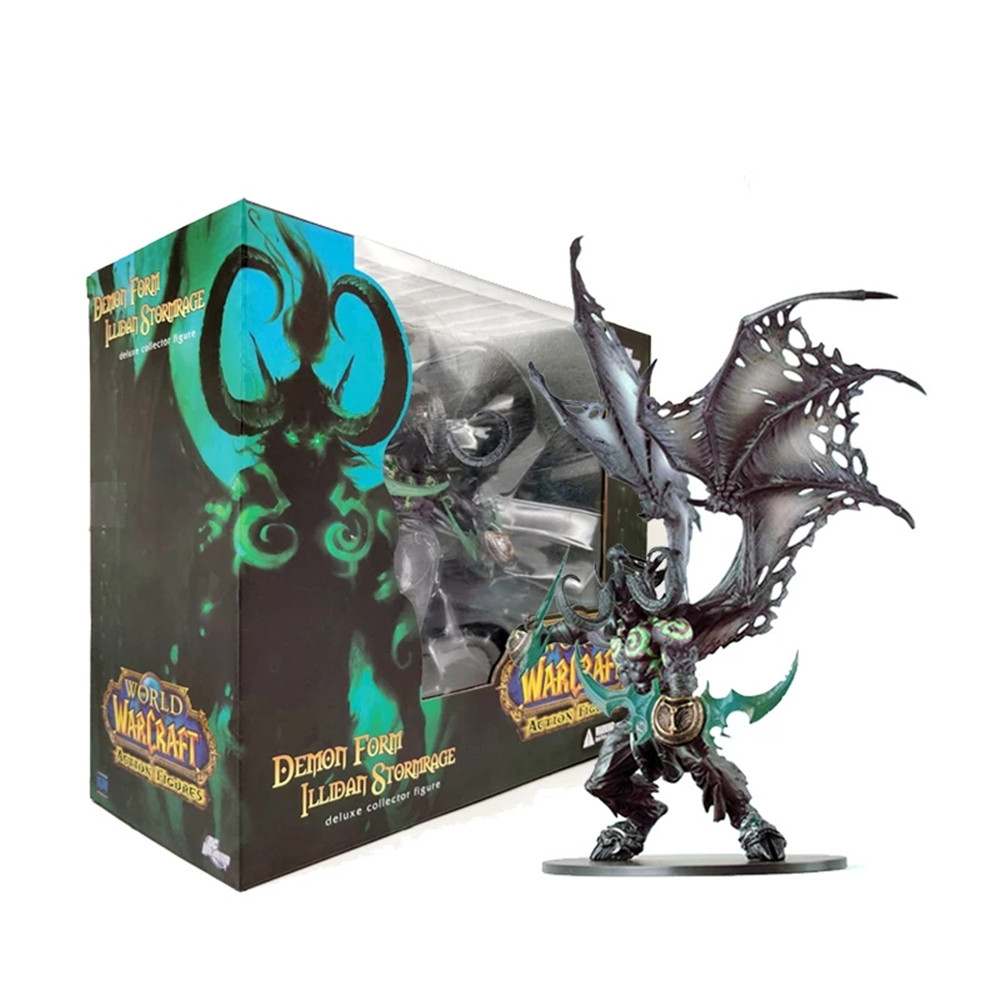 Illidan Stormrage Wow World Of Warcraft Delux Blizard Figura