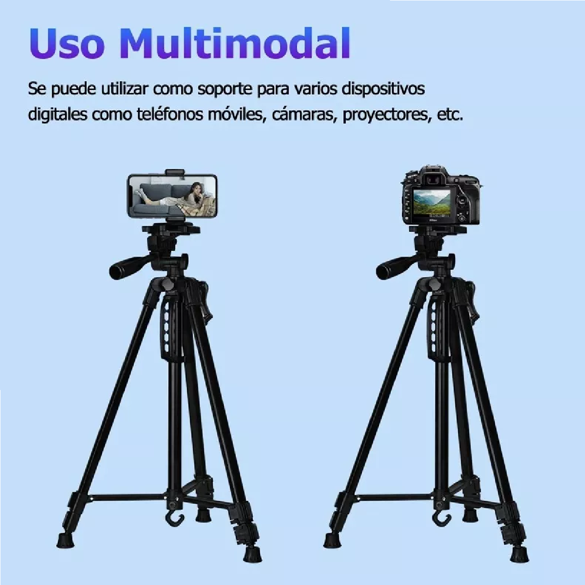 Soporte Para Proyector Tripie Camara Tripode Celulartelefono