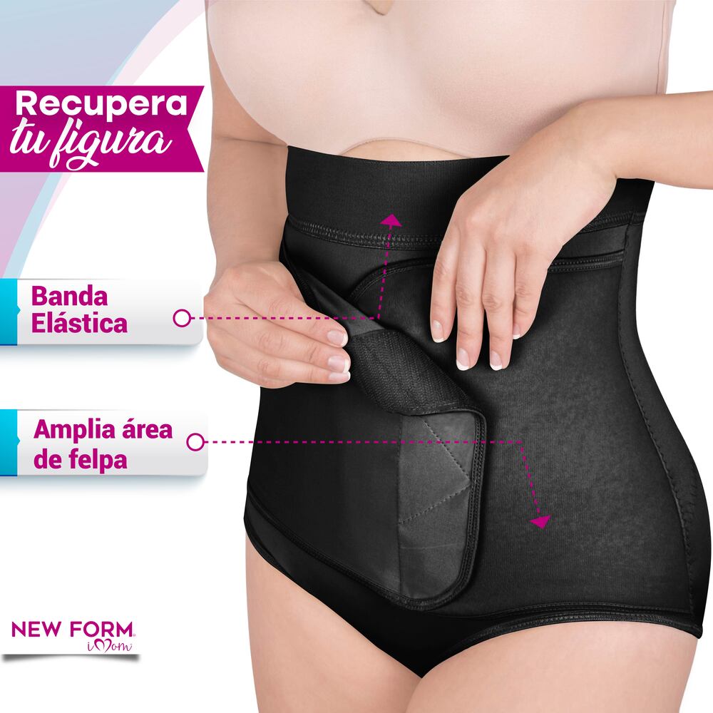 New Form Panty Post Parto Alta Fajas para Mujer Faja Postparto 