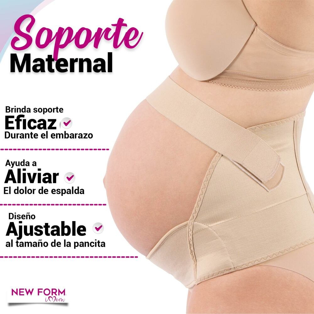 NYOrtho faja de compresión abdominal, cinturón de soporte para la cintura,  para hombres y mujeres, 4 paneles: 30,5 cm de alto.