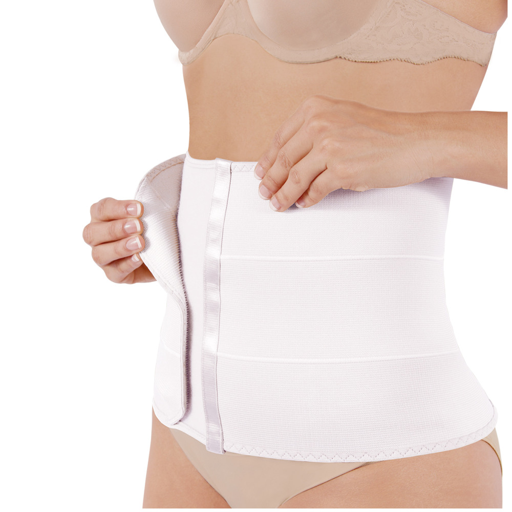 New Form Faja Postparto Envolvente Corta Con Varillas