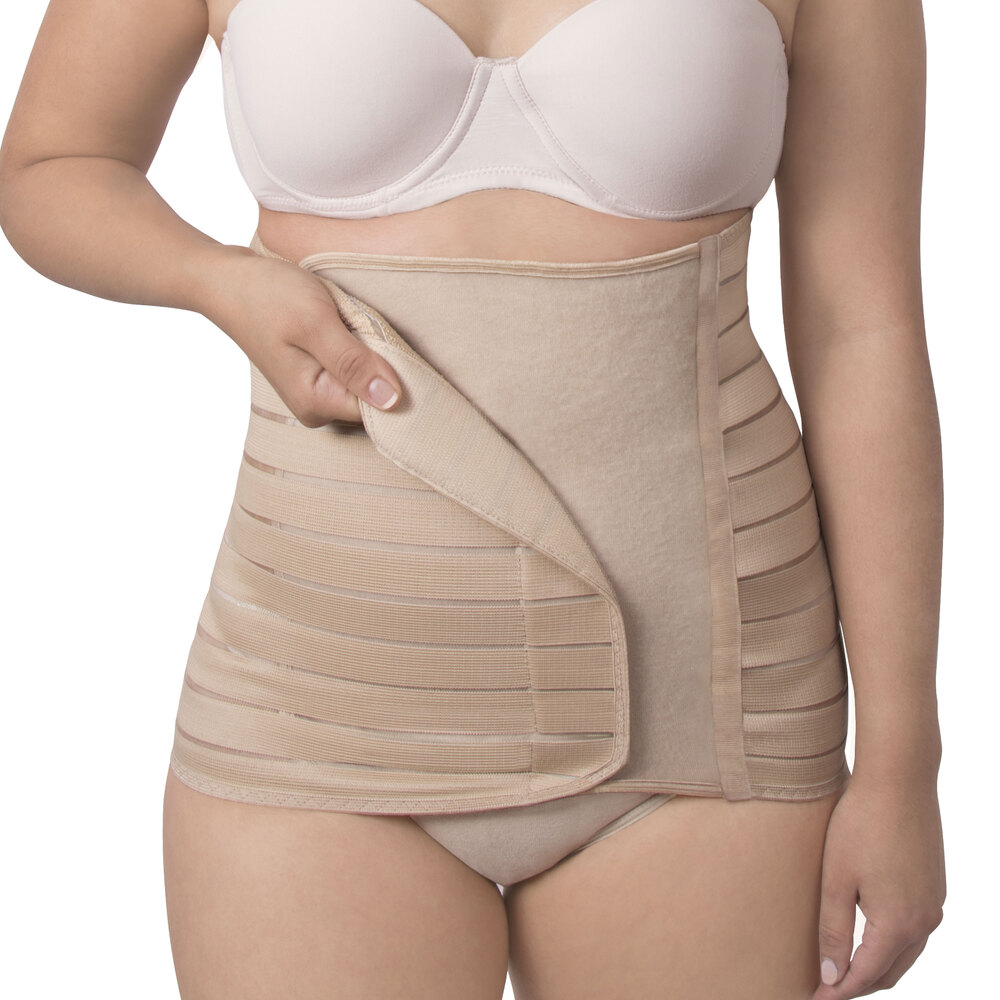 New Form Faja Post Parto Alta Con Tela Multilíneas Unitalla