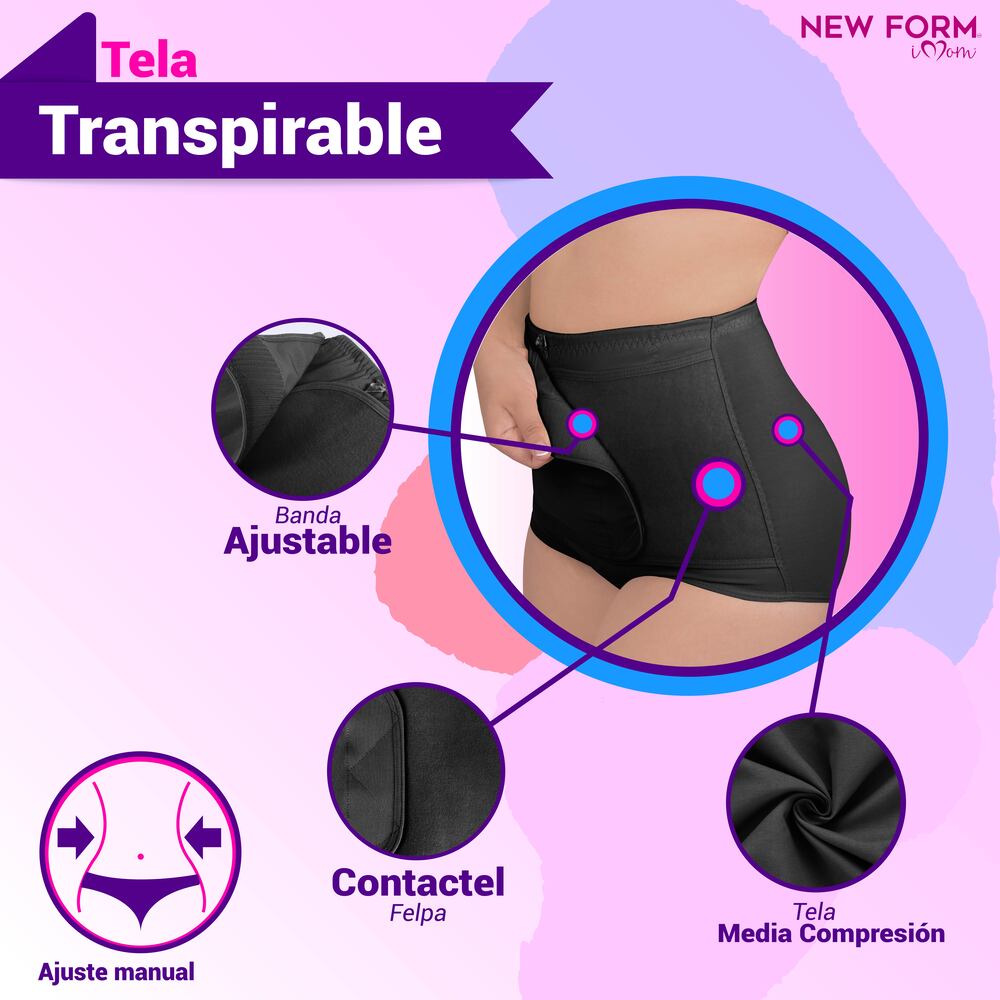 New Form - Imom Panty Fajas Postparto Cesárea Para Vientre