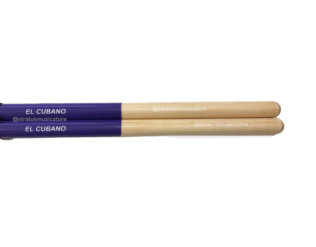 Baquetas El Cubano SR-2 Morado P/Timbal 