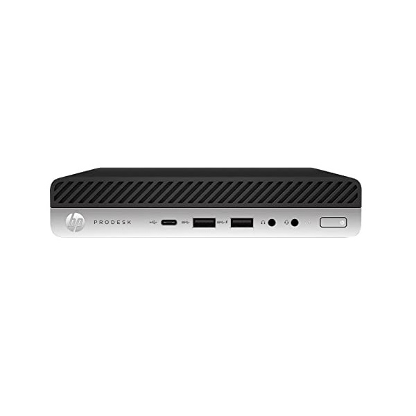 PC HP 800 G4 Mini- Core i5, 8va gen- 8GB RAM- 500GB HDD- Monitor 19"- Windows 10 PRO- Equipo Clase A, Reacondicionado.