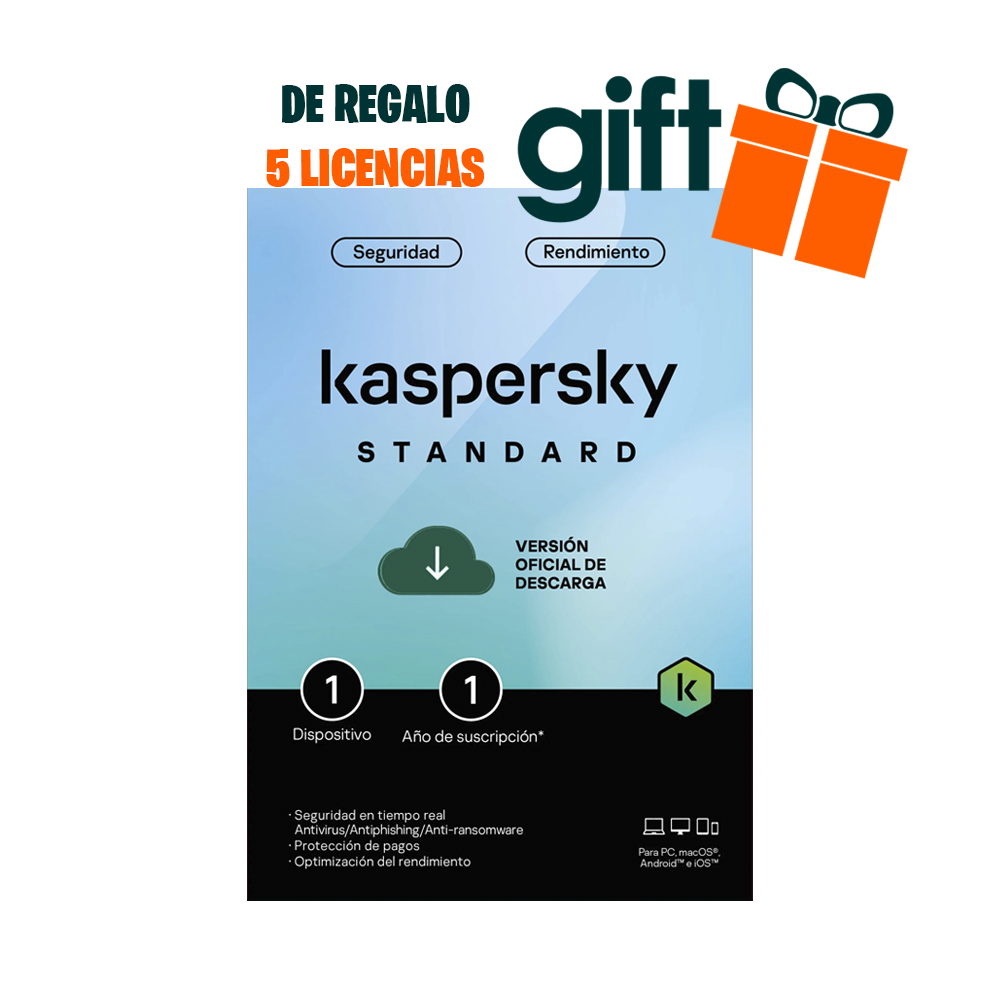 MICROSOFT OFFICE 365 FAMILIA 12 MESES mas Kaspersky Standard Gratis
