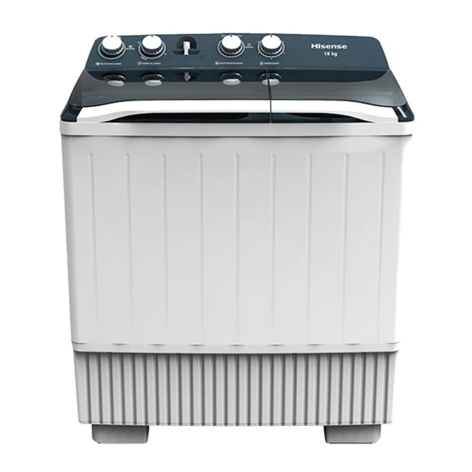 Lavadora Semiautomática Hisense WSA1803P 18 KG Doble Tina