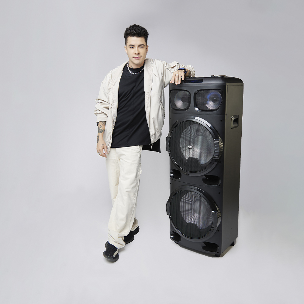 Bafle Bocina Inalámbrica Power Block Stf 15 Pulgadas 